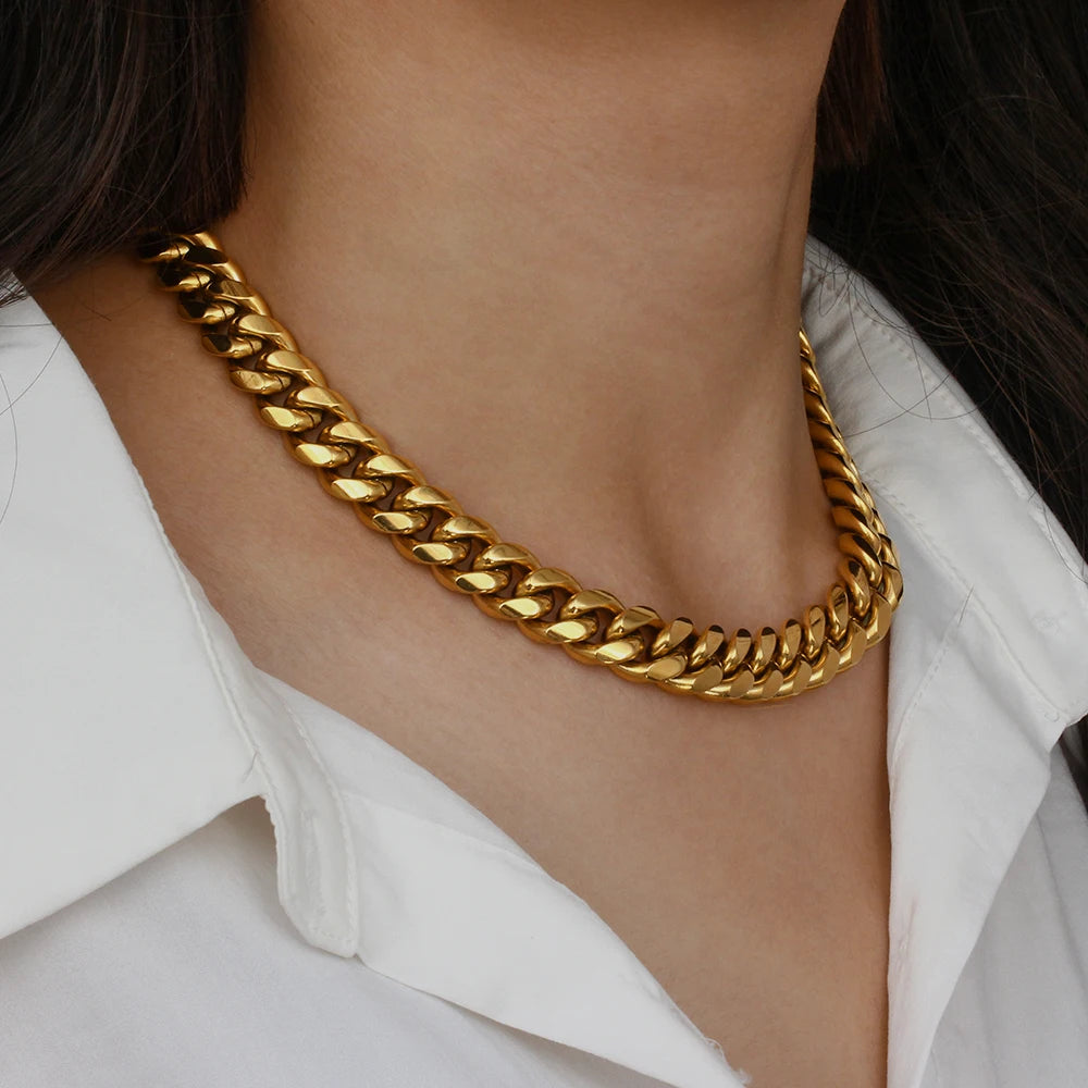 Chunky Cuban chain Necklace