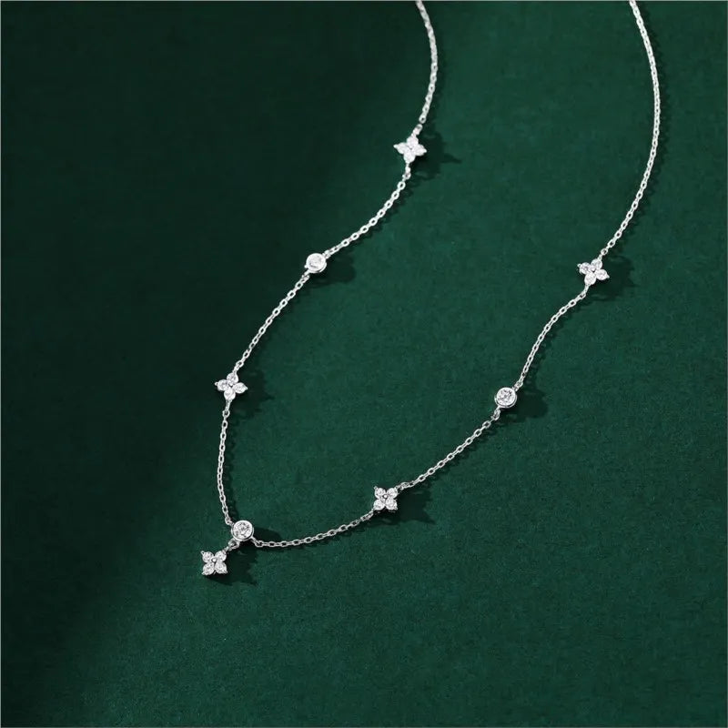 Four-leaf Flower Necklace